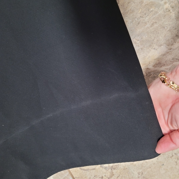 Proenza Schouler Matte Double Crepe Strapless Dress Long Maxi Black Formal - Picture 8 of 10